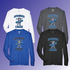 Springer Cheer Long Sleeve Tech Tee
